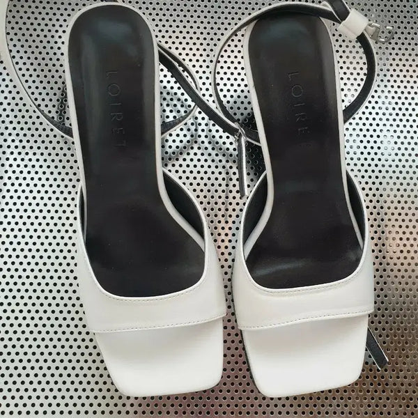 [BUNJANG] Loire White Sandals / loire화이트샌들