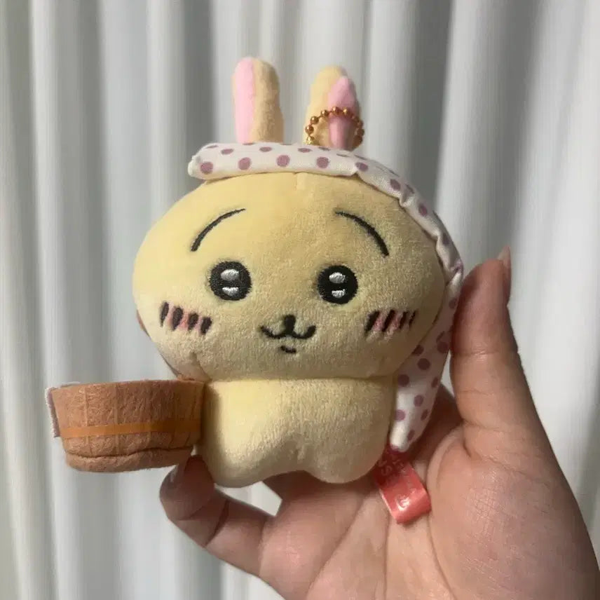 [BUNJANG] Chiikawa Usagi Onsen Plush / 치이카와 우사기 온천 인형