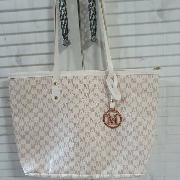 [BUNJANG] PU Leather Shopper Shoulder Bag / 숄더백 새것 쇼퍼백