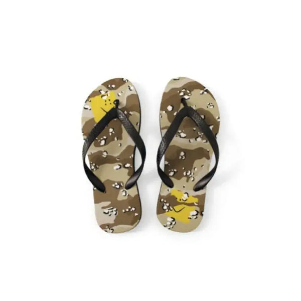 [BUNJANG] Kapital Choco Chip Camo Flip Flops L / [새상품] 캐피탈 초코칩 카모 플립플랍 L