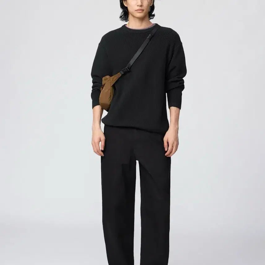 [BUNJANG] Uniqlo U Wide Fit Chino Pants (Size 85) / 유니클로 U 와이드 핏 치노팬츠85