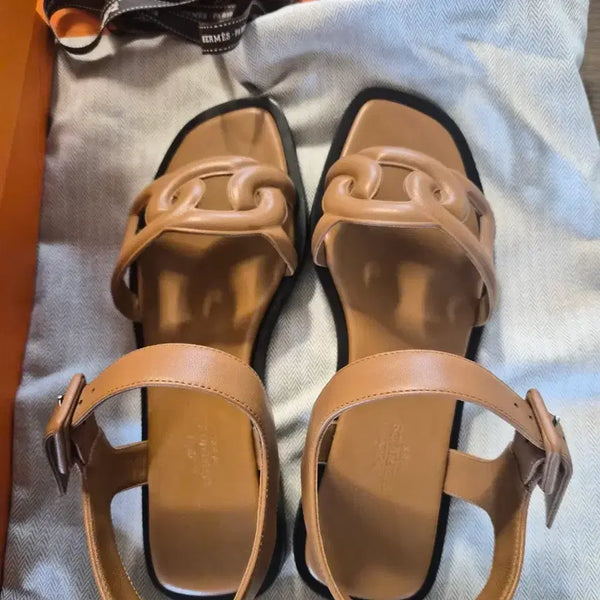 [BUNJANG] Hermes Felice Nappa Sandals / 에르메스 펠리즈 나파 샌들