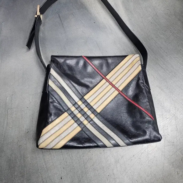 [BUNJANG] Burberry Vintage Leather Shoulder Bag / 버버리 숄더백 빈티지