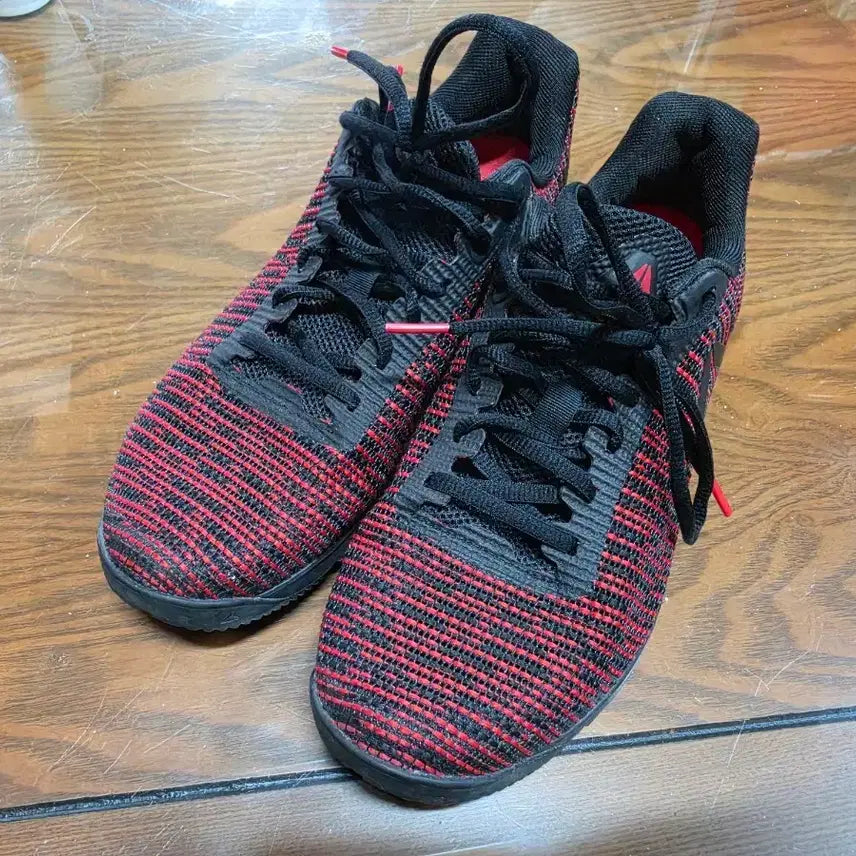[BUNJANG] Reebok Running Shoes Black/Red Size 260 / 리복 운동화 검빨 260