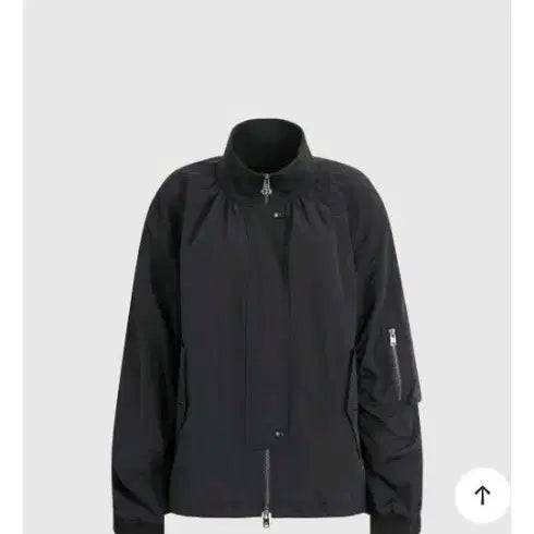 [BUNJANG] Lucky Chouette Black Bomber Jumper / 럭키슈에뜨 블랙 봄버 점퍼