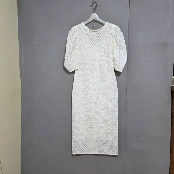 [BUNJANG] Mine Simple Feminine Dress / 마인 심플 여성스런 원피스 55  n7700