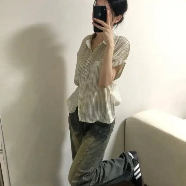 [BUNJANG] Washed Denim Jeans / 워싱 데님