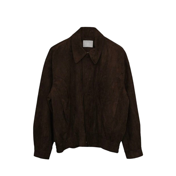 [BUNJANG] AUTUMN Hemil Suede Jumper (Brown) / 어텀 스웨이드 점퍼 (새상품)