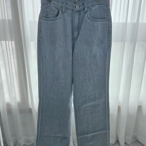 [BUNJANG] DRY BLUE Washed Denim Wide Pants / DRY BLUE 데님 연청 와이드 팬츠