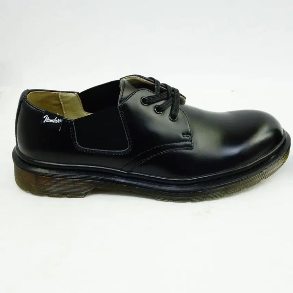 [BUNJANG] Number Nine 3-Hole Leather Rubber Sole Derby Shoes / 넘버나인 3홀 레더 러버솔 더비슈즈