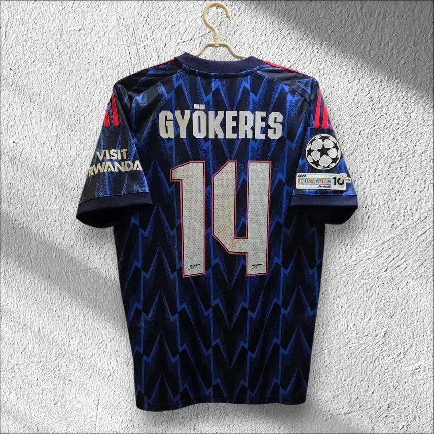 [BUNJANG] Arsenal 25-26 Away 'YOKERES' Jersey - Size Medium / 아스날 25-26 어웨이 요케레스 국내 M