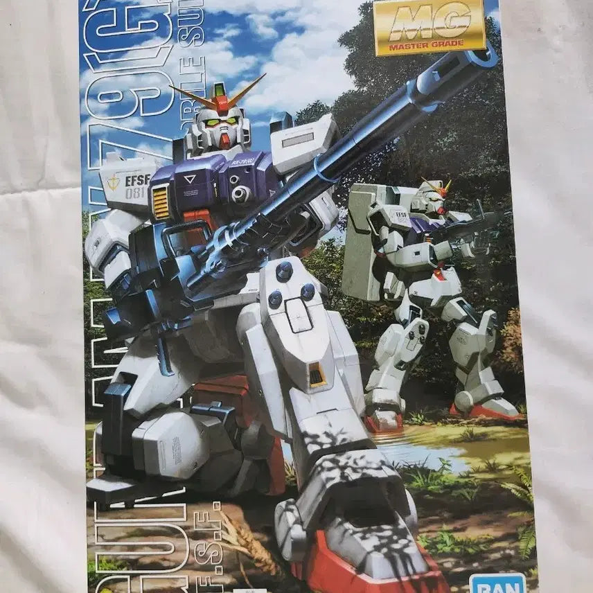 [BUNJANG] Bandai MG Gundam RX-79G Ground Type Gundam / 반다이 MG 건담 RX-79G 육전형 건담
