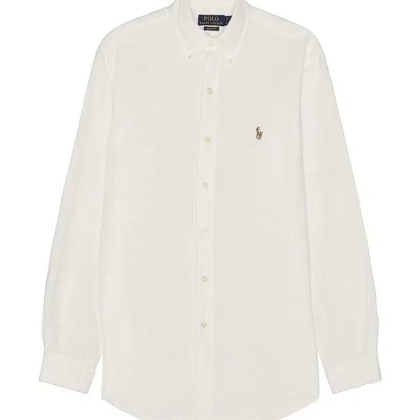 [BUNJANG] Polo Ralph Lauren Chambray White Shirt Classic Size L / 폴로 랄프로렌 샴브레이 화이트 셔츠 클래식 L사이즈
