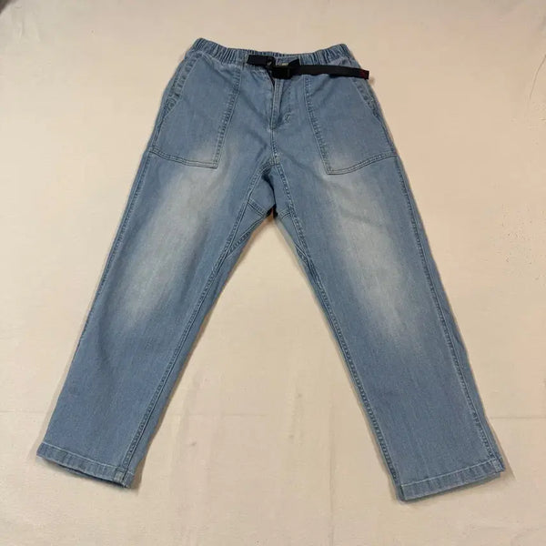 [BUNJANG] Gramicci Rouge Tapered Denim Pants / S) 그라미치 루즈테이퍼드 데님 팬츠 면바지 T29