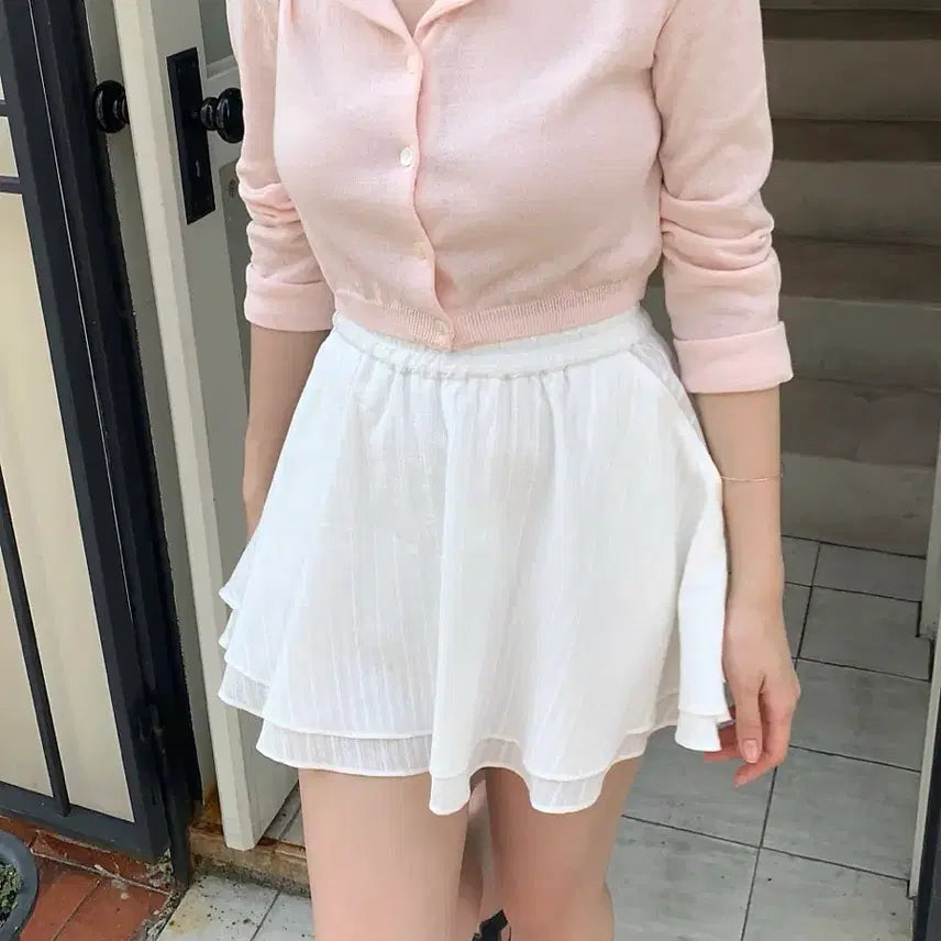 [BUNJANG] ONT MINUTE Cardigan Pink New / 온트 미닛 가디건 핑크 새상품