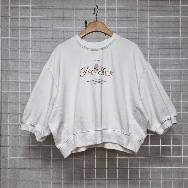 [BUNJANG] 25FW O"S" ACC O Size Fit Sweatshirt / 25년 한섬 오즈세컨 오버핏 맨투맨