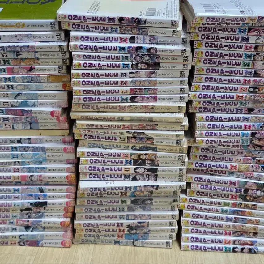 [BUNJANG] One Piece Manga Complete Volumes 1-91 (Missing Volume 20) / 원피스 만화책 91권까지 판매 (20권 없음)