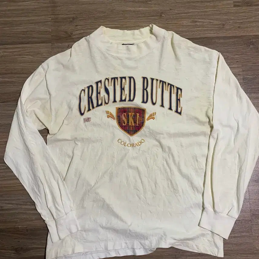 [BUNJANG] Vintage Emblem Long Sleeve / 빈티지 앰블럼 롱슬리브