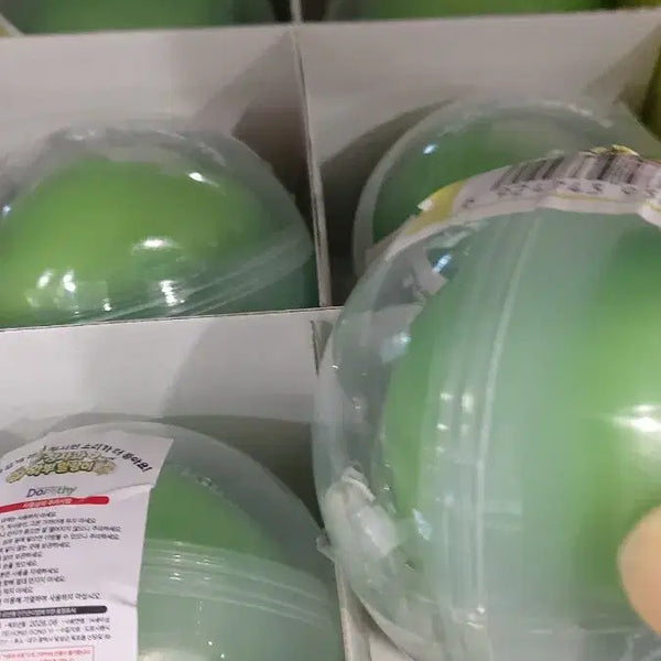 [BUNJANG] Green Apple Waxed Ball Hair Tie / 청사과 왁뿌볼