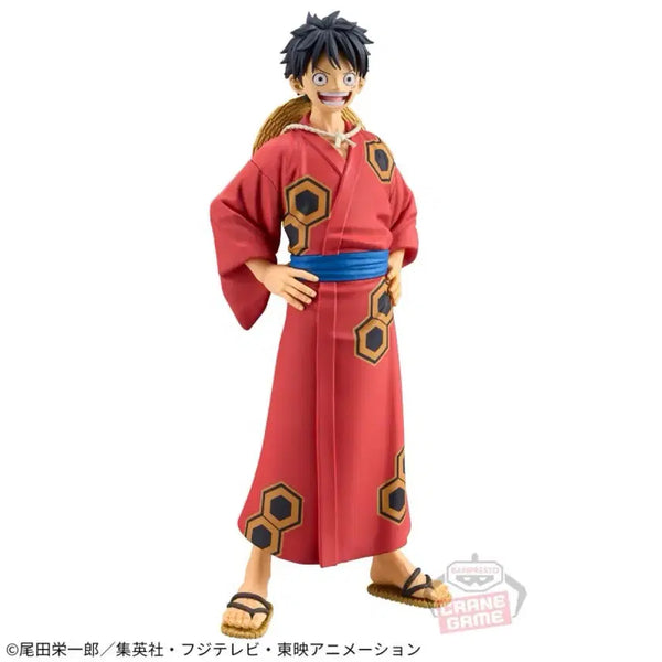 [BUNJANG] One Piece Monkey D. Luffy Wano Country DXF Grandline Yukata Figure / [새상품] 원피스 몽키 D 루피 와노쿠니 DXF 그랜드라인 유카타 피규어
