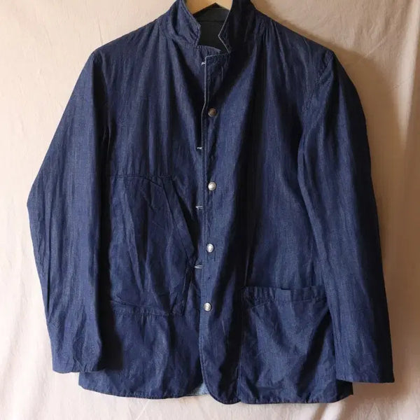 [BUNJANG] Engineered Garments Chambray Reversible Coverall XS / 엔지니어드가먼츠 샴브레이 리버시블 커버올XS 올드라벨