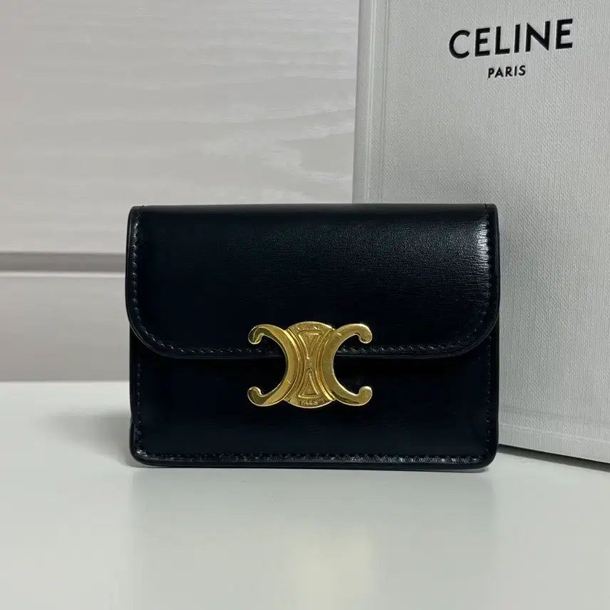 [BUNJANG] Celine Card Holder Black / [정품] 셀린느 카드지갑 카드홀더 블랙