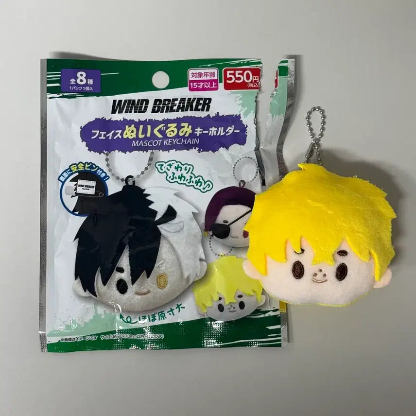 [BUNJANG] Winbre Daiso Face Plushie Keyholder / 윈브레 다이소 페이스 누이구루미 키홀더 니레이 판매