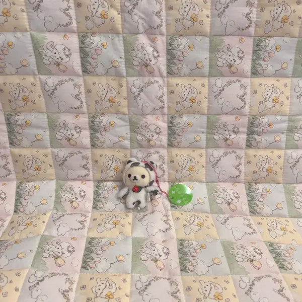 [BUNJANG] San-X Chocomi Rilakkuma Cow Plush / 고전 산엑스 쪼꼬미 젖소 코리락쿠마 인형