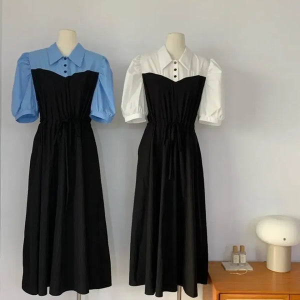 [BUNJANG] Bustier Shirt Dress / (새상품) 뷔스티에 셔츠 원피스