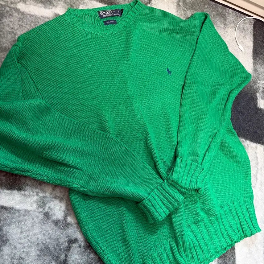 [BUNJANG] Polo Knit Sweater / 폴로 니트 스웨터