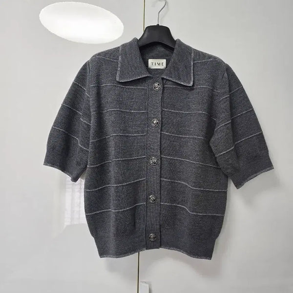 [BUNJANG] TIME 24SS Knit Cardigan (New) / 24ss 타임 TIME 니트가디건 (새상품)한섬랑방마인