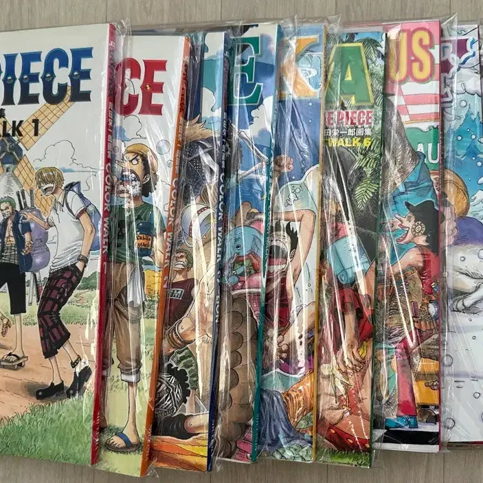[BUNJANG] One Piece Color Walk Collection Volumes 1-10 / 원피스 color walk 1~10권