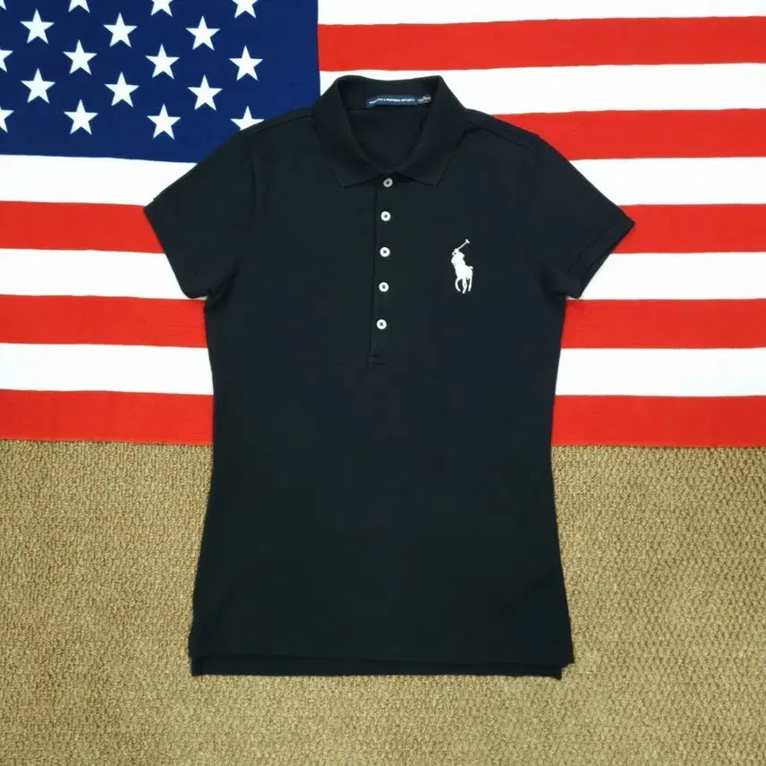 [BUNJANG] Polo Ralph Lauren Big Pony Fitted Winter T-Shirt / 폴로 랄프로렌 빅포니 딱붙 윈터 반팔 티셔츠
