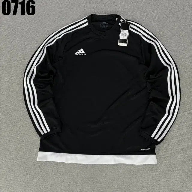 [BUNJANG] Adidas Men's Long Sleeve Training Top Black XL / 아디다스 남성 긴팔 트레이닝 상의 블랙XL