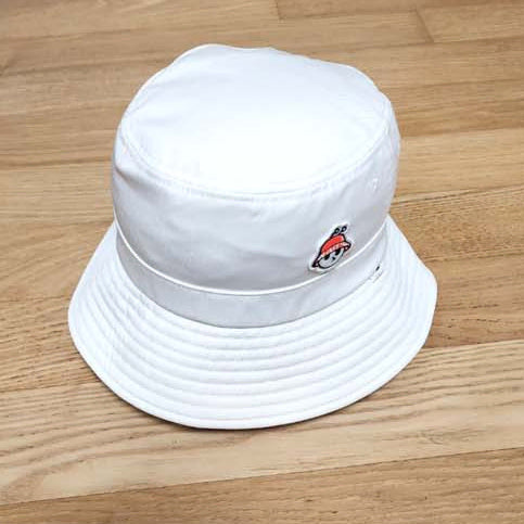 [BUNJANG] W.Angle White Bucket Hat / 와이드앵글 화이트 버킷 모자