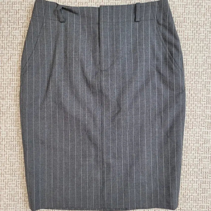 [BUNJANG] Ralph Lauren Women's Striped Wool Skirt Size 2 / 랄프로렌 여성 스트라이프 스커트 2 새상품