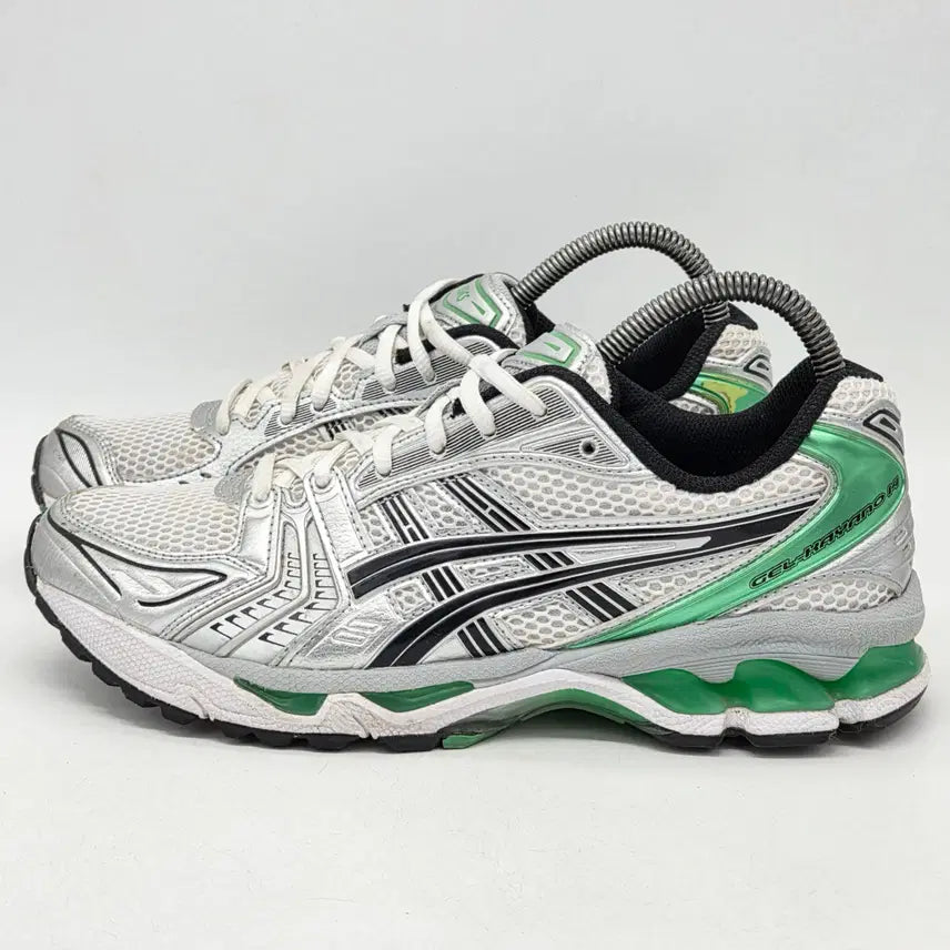 [BUNJANG] ASICS Gel-Kayano 14 White Malachite Green (255) / 아식스 젤 카야노 14 화이트 말라카이트 그린 (255)