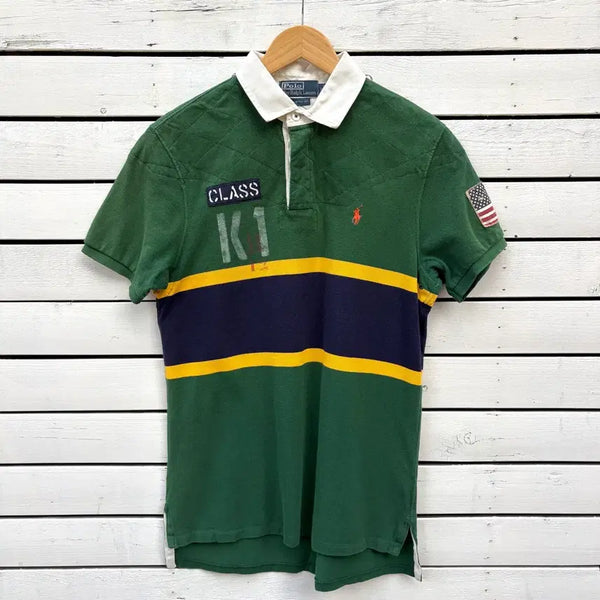 [BUNJANG] Polo Ralph Lauren Rugby Shirt / Polo 폴로 반팔 카라티 럭비티