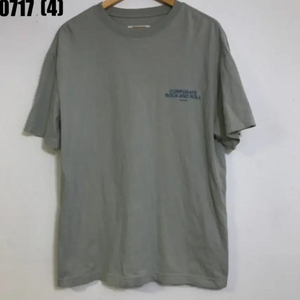 [BUNJANG] Vivastudio Khaki Short Sleeve T-Shirt / 비바스튜디오 카키색 반팔 티셔츠