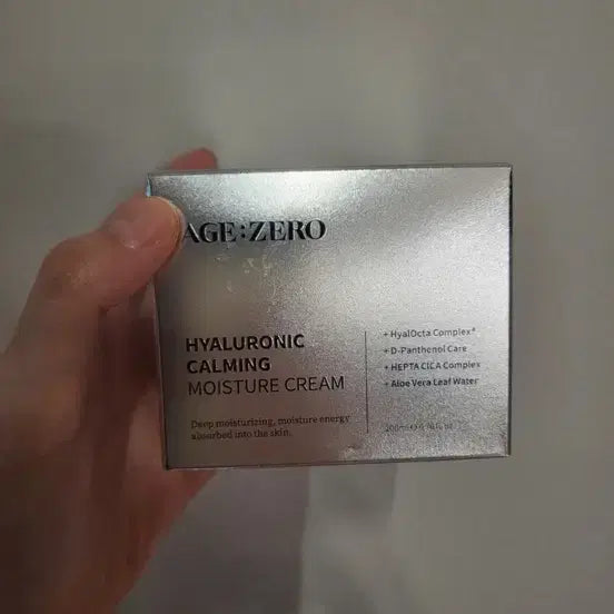 [BUNJANG] Age Zero Hyaluronic Calming Moisture Cream New Product / 에이지제로 히알루로닉 카밍 모이스처 크림 새상품