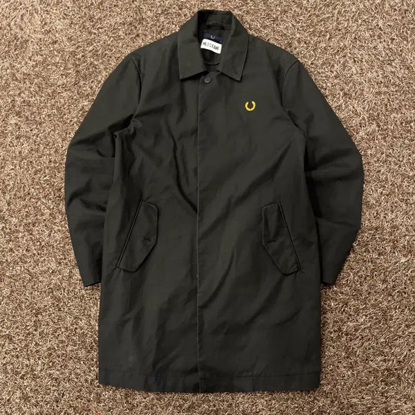 [BUNJANG] Fred Perry x Miles Kane Button Through Long Jacket / M 프레드페리 X 마일즈케인 버튼 스루 롱 자켓