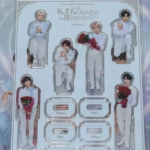 [BUNJANG] NCT WISH Japan Fan Meeting Entry Exclusive Acrylic Stand (Sealed) / (미개봉현물) NCT WISH 일본 팬미팉 입장특전 아크릴 스탠드