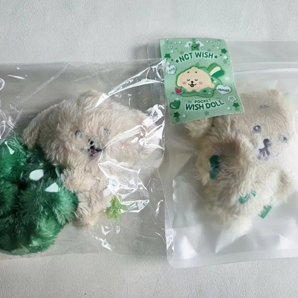 [BUNJANG] Pocket Wish Doll Scrunchie Bundle Set (Sealed) / (미개봉) 댕트리버 스크런치,  포켓위시돌 세트