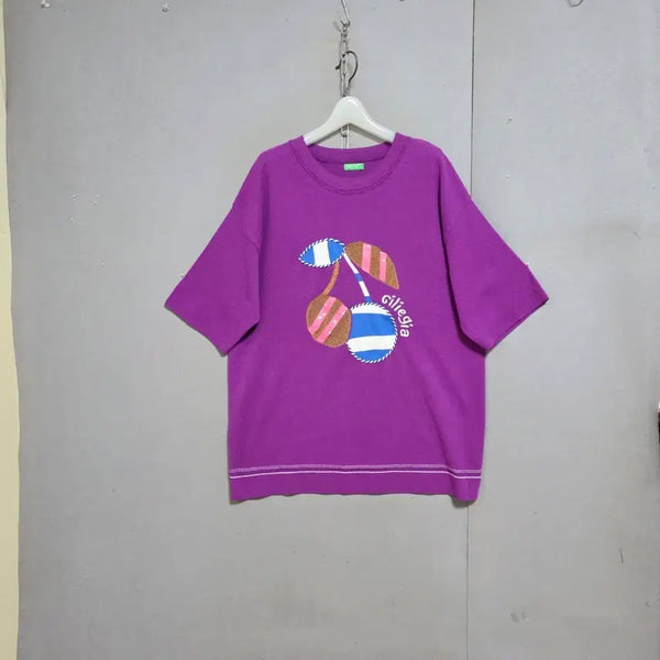 [BUNJANG] United Colors of Benetton Freesize Knit Top / 베네통 프리사이즈 시원한 니트 FF  n7709