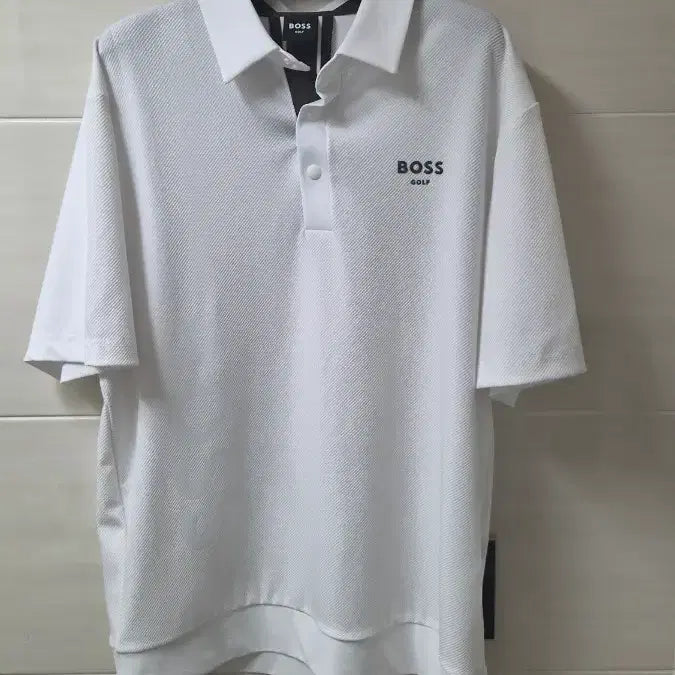 [BUNJANG] Boss Golf Men's Short Sleeve Shirt Size 100 / 보스골프 남성반팔 100 새상품