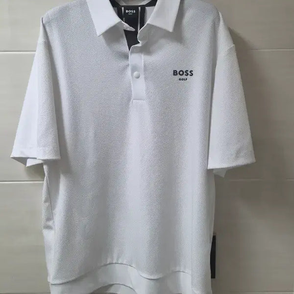 [BUNJANG] Boss Golf Men's Short Sleeve Shirt Size 100 / 보스골프 남성반팔 100 새상품
