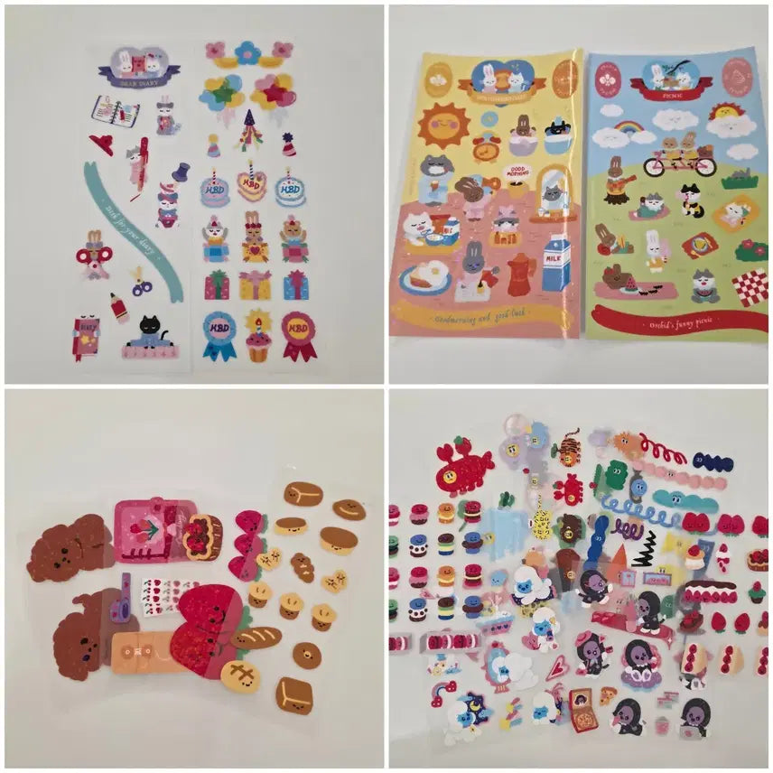 [BUNJANG] Orchid Studio Discontinued Stickers / [단종] 오키드 스튜디오 외 스티커