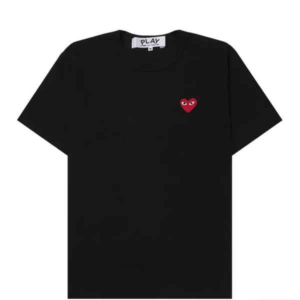[BUNJANG] Comme des Garçons Red Heart T-Shirt Black / 꼼데가르송 레드하트 반팔티 블랙 팔아요