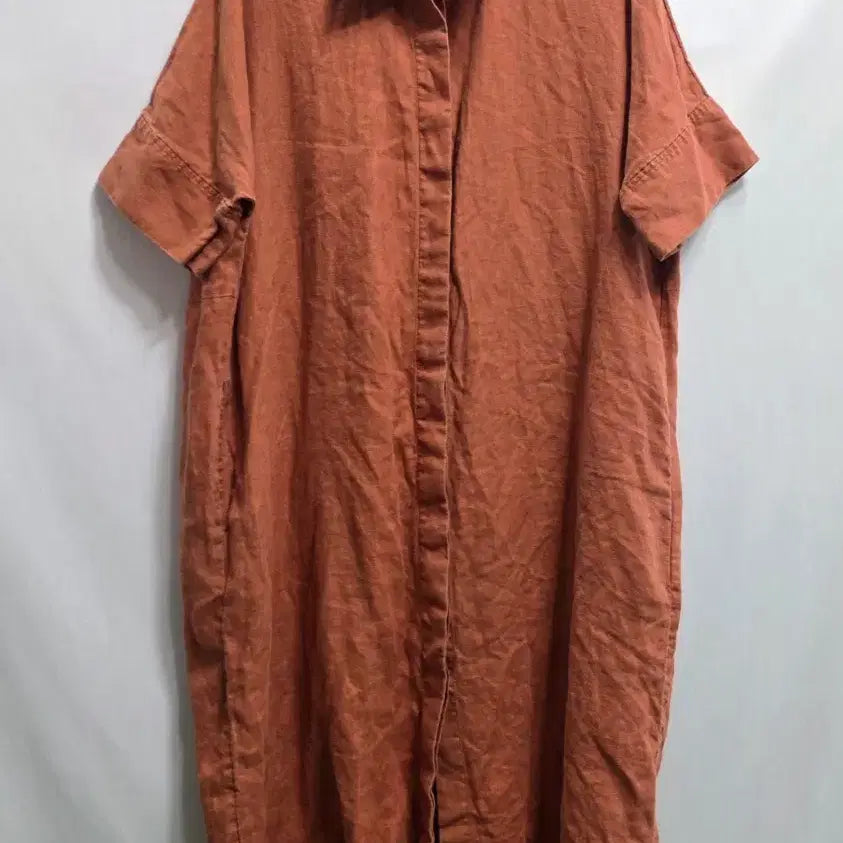 [BUNJANG] COS Linen Shirt Dress / 코스 COS 린넨 셔츠 원피스