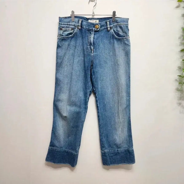 [BUNJANG] Chloe Denim Wide-Leg Pants Size 40 (27) / 끌로에 Chloe  데님팬츠 40(27) 사이즈